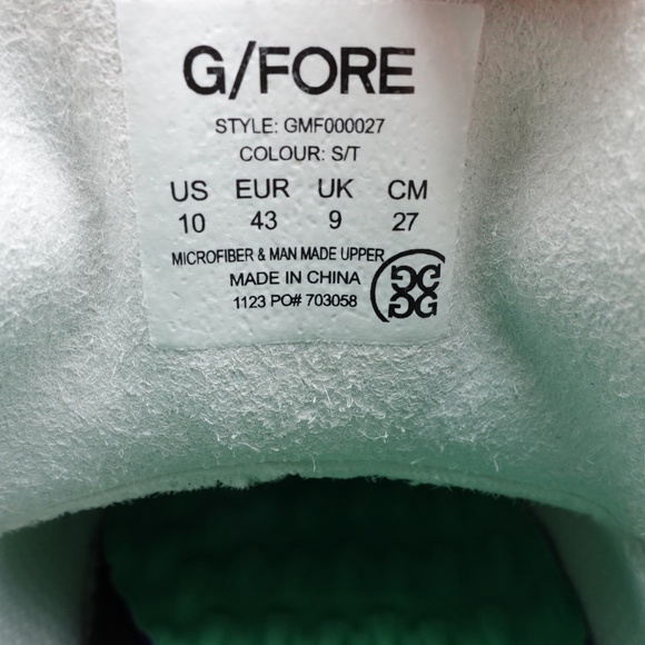 NEW Men's G/FORE G.112 Golf Shoes GMF000027-S/T Snow/Toast - Picture 8 of 13